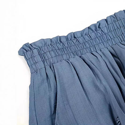 Women's Pure Color All-matching Casual Lace Shorts