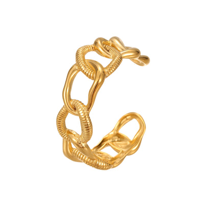 Design Sense Texture Surround Open-ended Bracelet Women