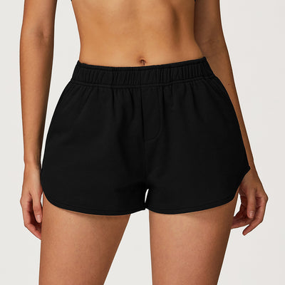 Sweatpants High Waist Wide Leg Straight Loose Sports Shorts