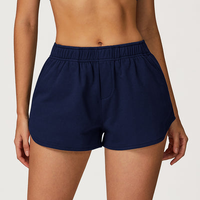 Sweatpants High Waist Wide Leg Straight Loose Sports Shorts