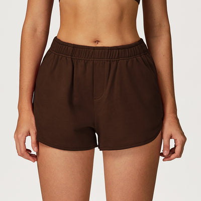 Sweatpants High Waist Wide Leg Straight Loose Sports Shorts