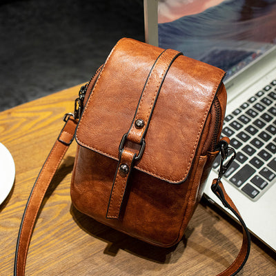 Women's Retro Crossbody Fashion One Shoulder Phone Bag